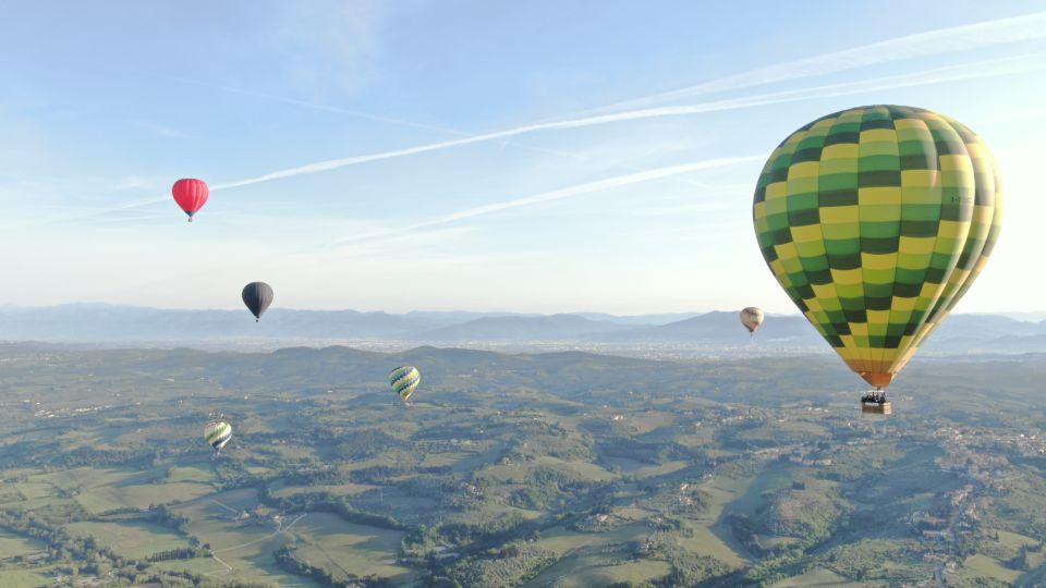 1-Hour Hot Air Balloon Flight Over Tuscany From Lucca - Just The Basics