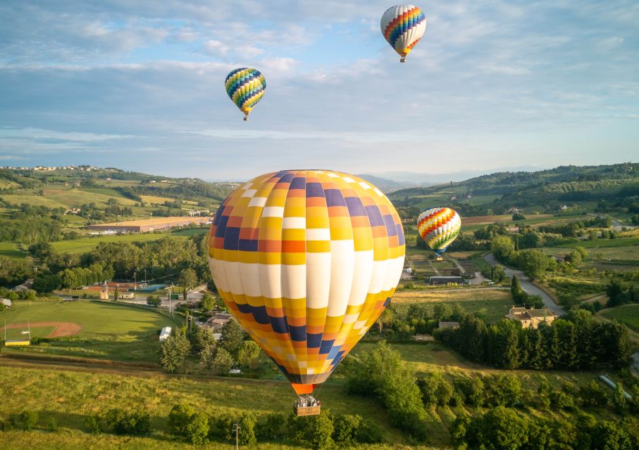 1-Hour Hot Air Balloon Flight Over Tuscany From Lucca - Booking Information
