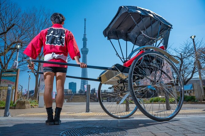 [30 Minutes] Asakusa Ancient Trip Plan by Rickshaw Tour of Tokyo Sky Tree