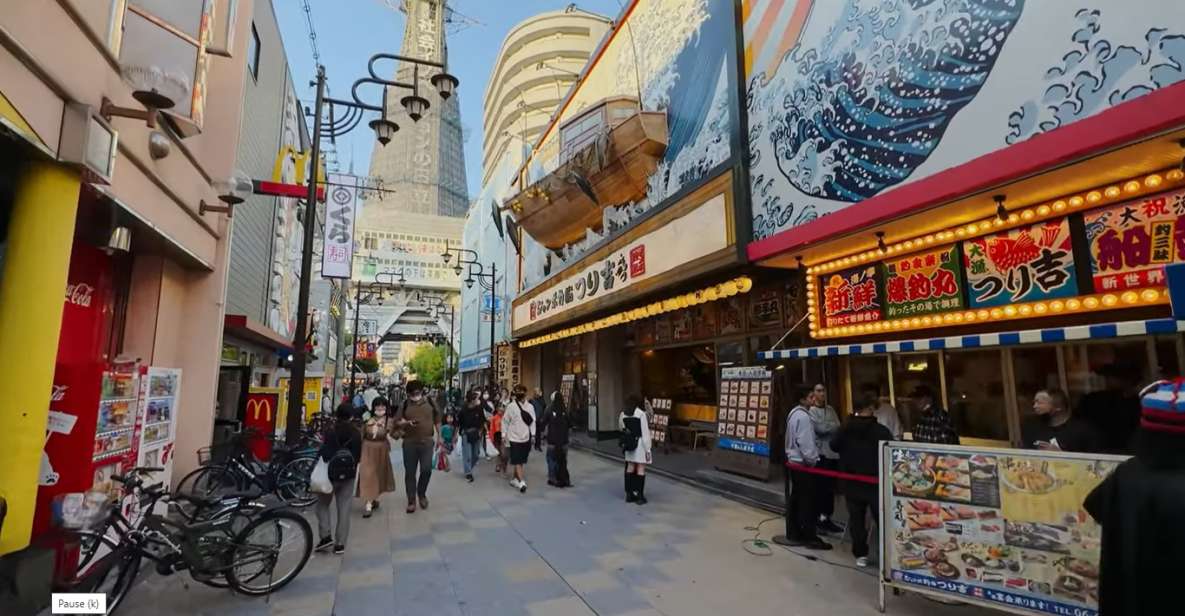 4 Hours Osaka Half-Day Drive Cruising City Tour. (1 Pax Up)