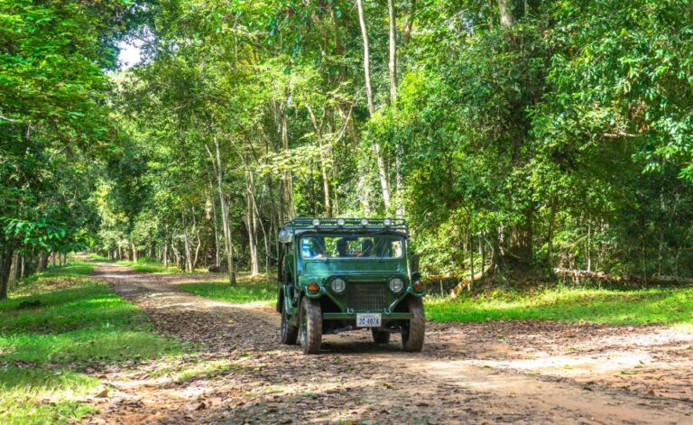 Angkor Wat: Guided Jeep Tour Inclusive Lunch at Local House