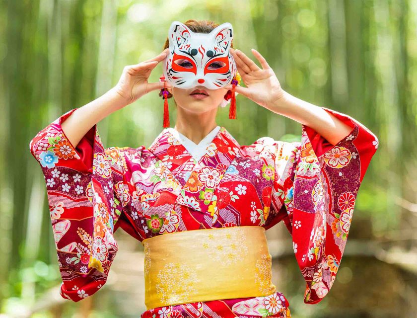 Arashiyama: Photoshoot in Kimono and Bamboo Forests