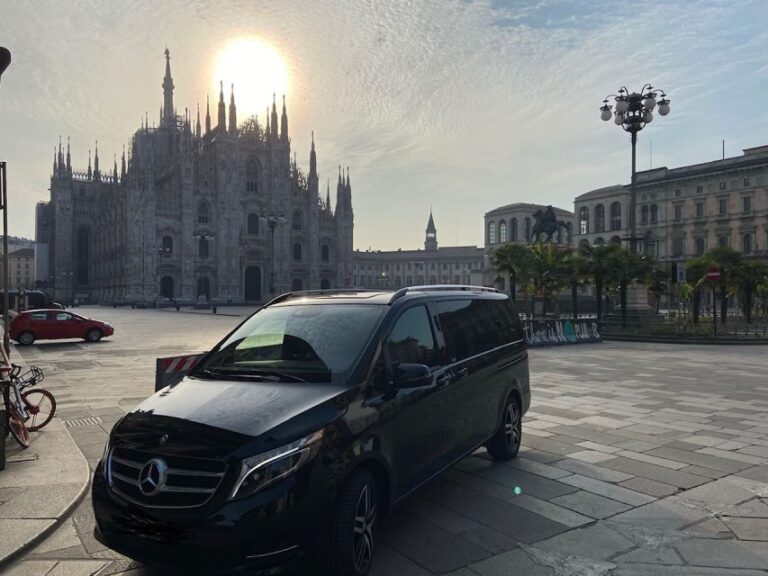 Argegno: Private Transfer To/From Malpensa Airport