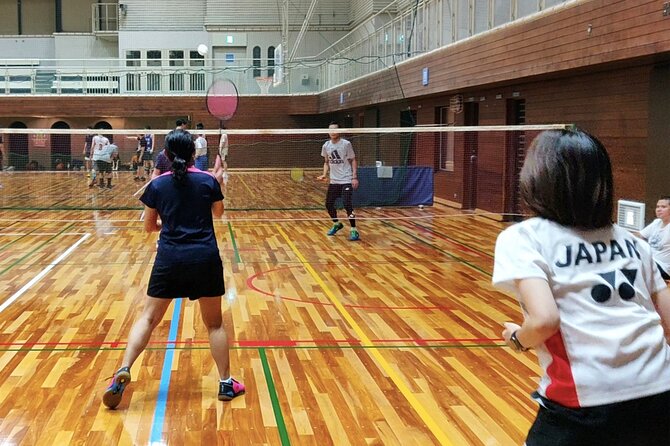 Badminton in Osaka With Local Players!