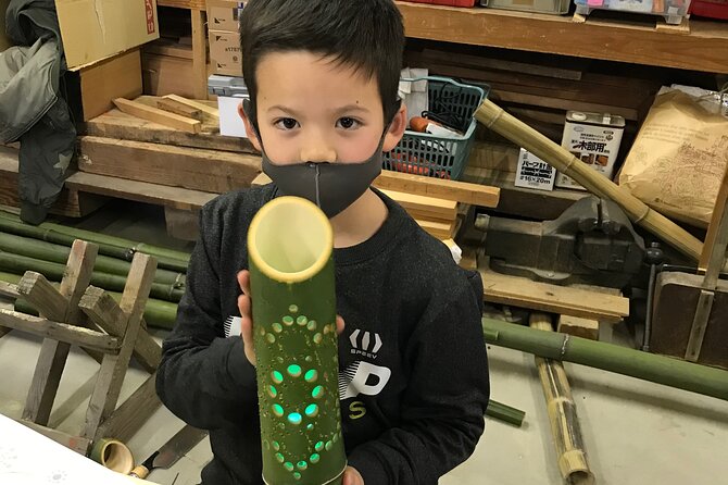 Bamboo LED Lantern Making Experience in Kyoto Arashiyama - Inclusions