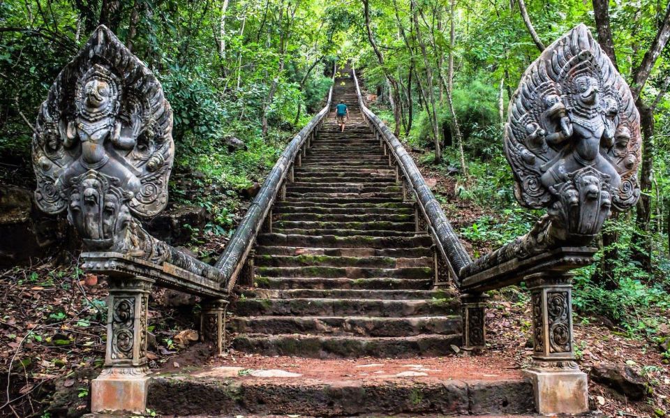 Battambang: Temples & Bat Caves Tour With Bamboo Train Ride