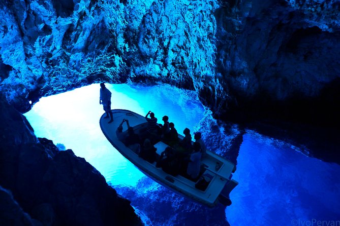 Blue and Green Cave Speedboat Trip From Hvar Town