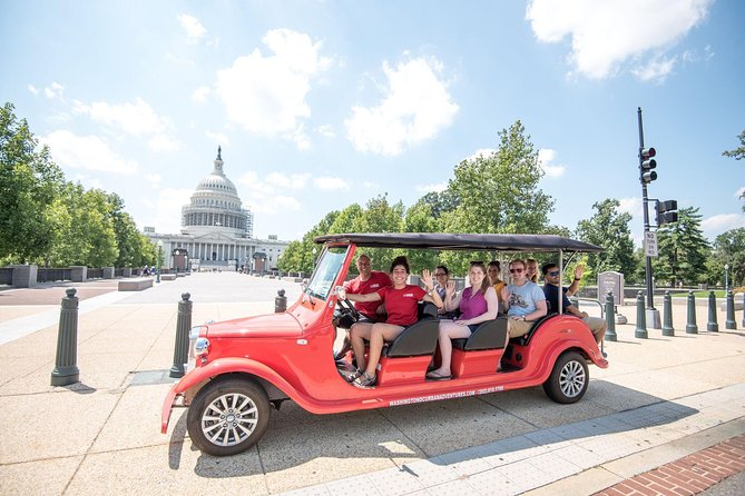 DC Monuments and Capitol Hill Tour by Electric Cart