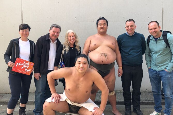 Exclusive Access to a Sumo Training Session in Tokyo
