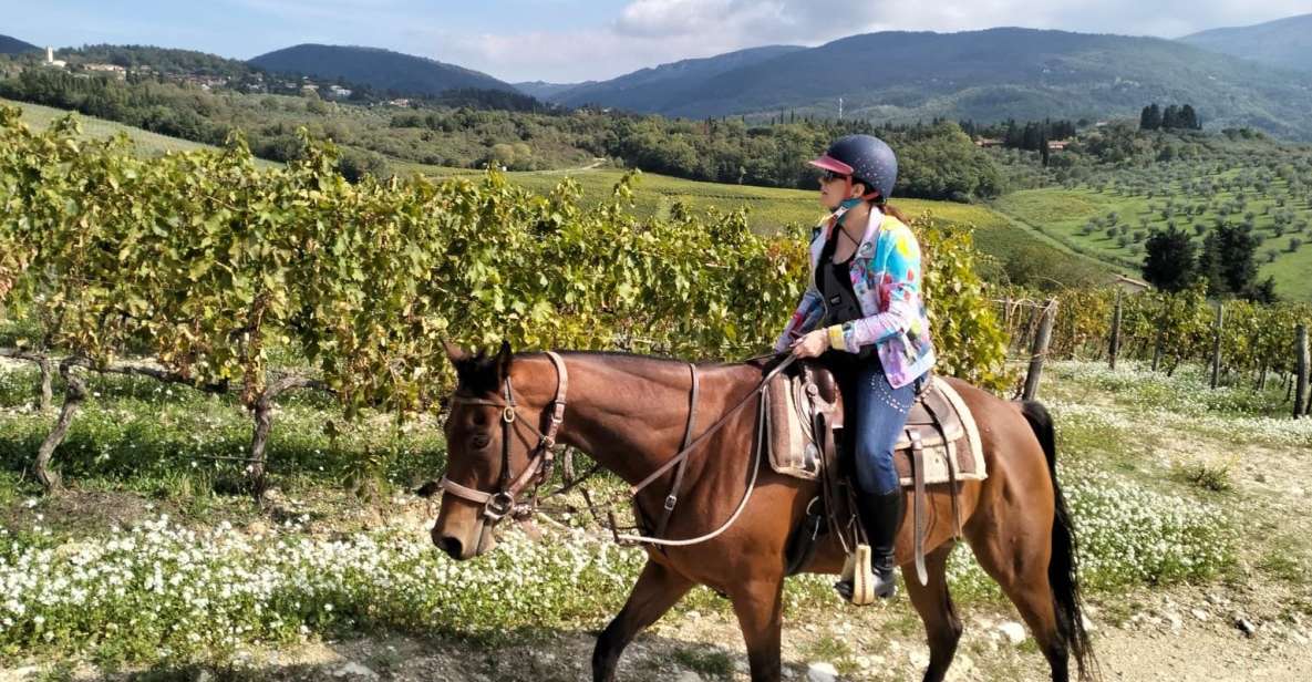 From Florence: Horse Ride and Wine Tour at Estate With Lunch - Activity Details