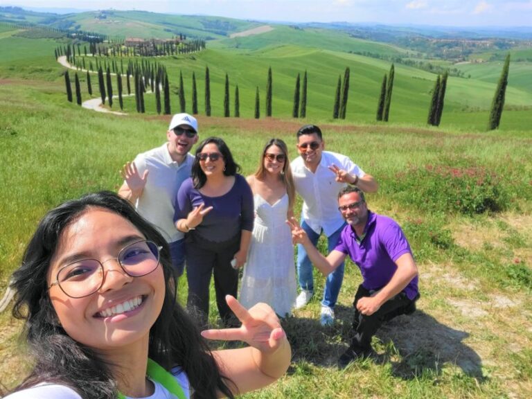 From Florence: Siena, Cortona, Montepulciano & Val D’Orcia
