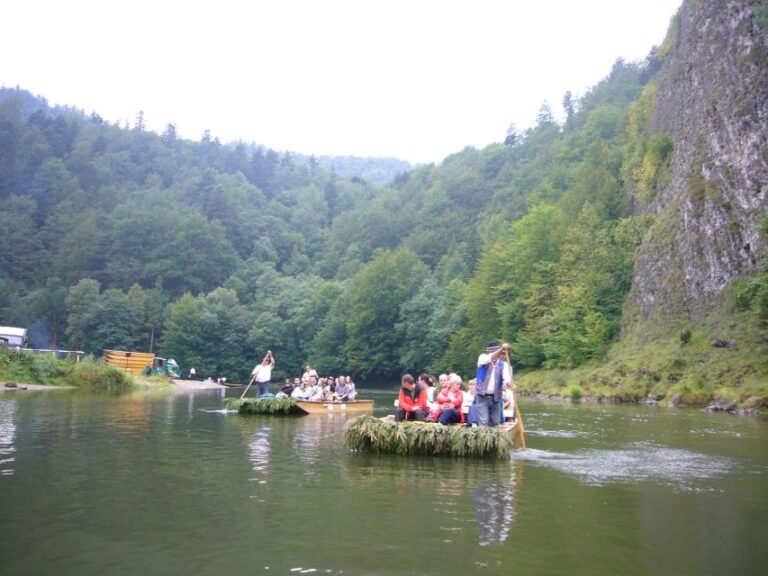 From Krakow: Dunajec River Cruise On Wooden Raft