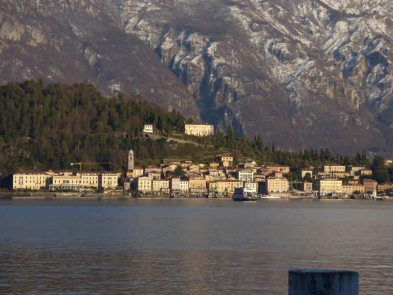 From Milan: Lake Como & Bellagio Guided Tour W/ Boat Cruise
