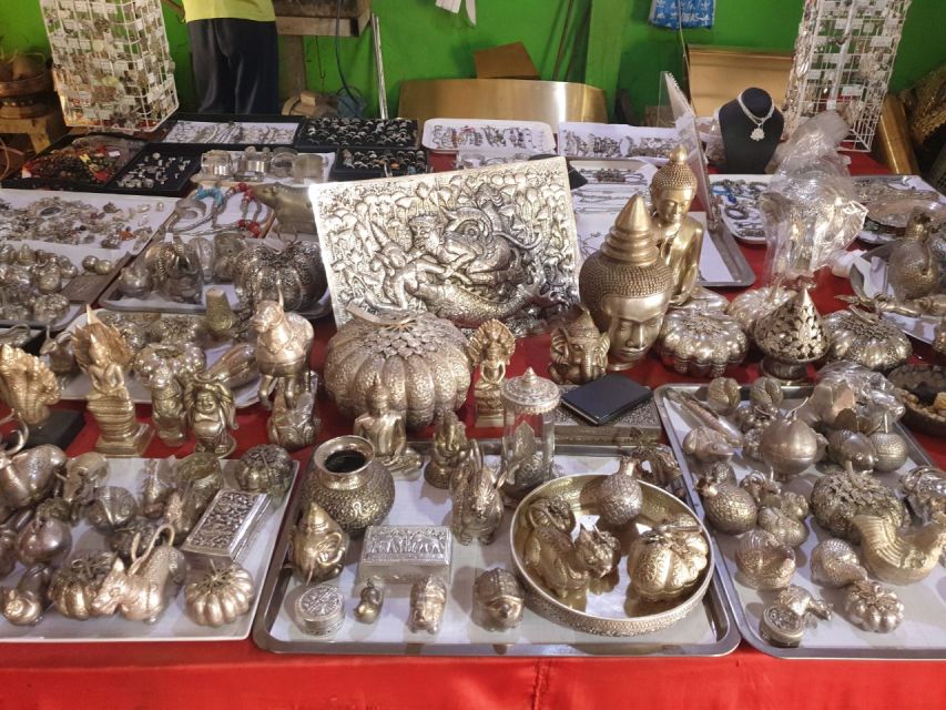 From Phnom Penh: Oudong Stupas & Silver Smith Village