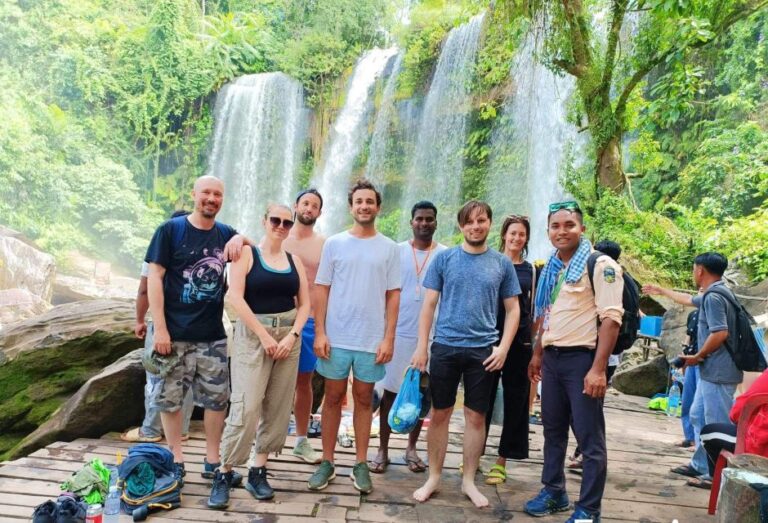 From Siem Reap: Guided Kulen Waterfall Tour