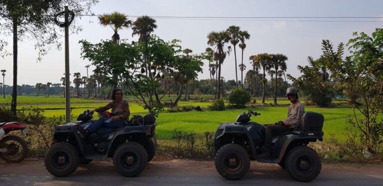 From Siem Reap: Sunset Quad Bike Tour in Countryside