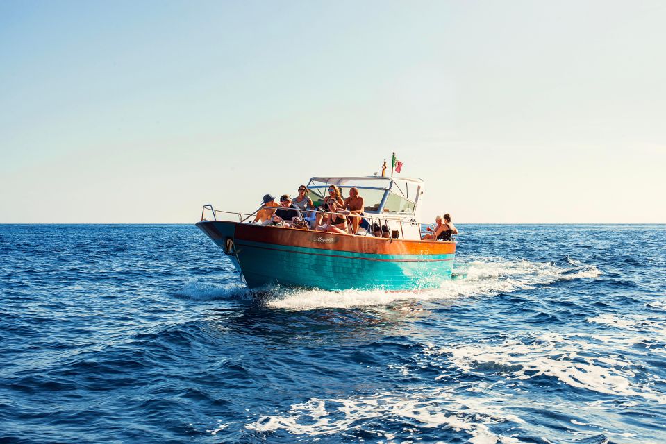 From Sorrento: Capri Select Boat Tour With Blue Grotto - Booking Details