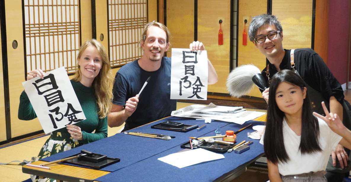 Japanese Calligraphy Trial Class - Booking and Cancellation Policy