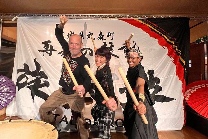 Japanese Taiko Drum Experience at Sairi Yashiki