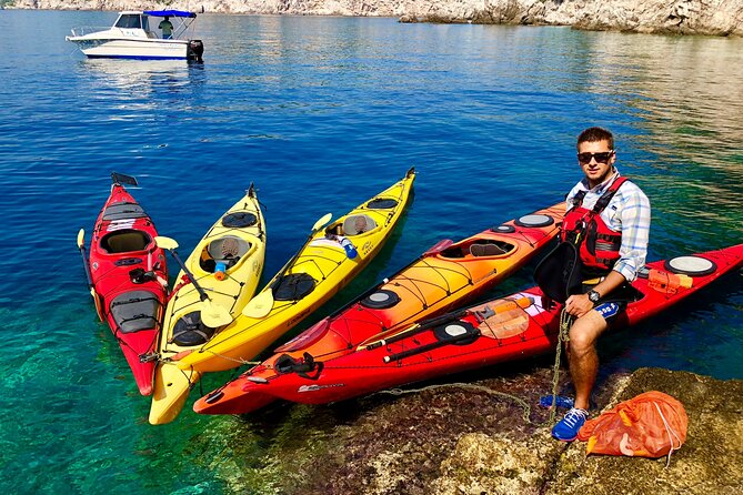 KoločEp Island: Guided Kayak, Swim & Snorkle Day Tour