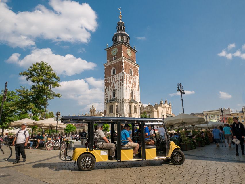 Krakow: City Sightseeing Tour by Electric Golf Cart