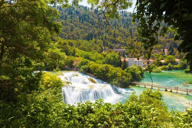 Krka Waterfalls Tour – From Okrug Gornji and Trogir