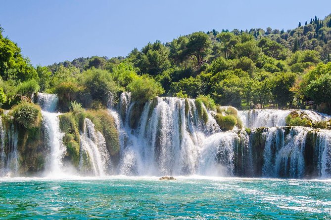 Krka Waterfalls Tour With Boat Ride and Swimming in Skradin Town
