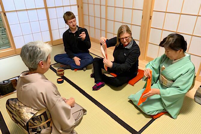 KYOTO Private Tea Ceremony With Rolled Sushi Near by Daitokuji