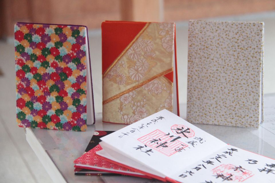 Make a Temple Stamp Book With Artist - Workshop Description
