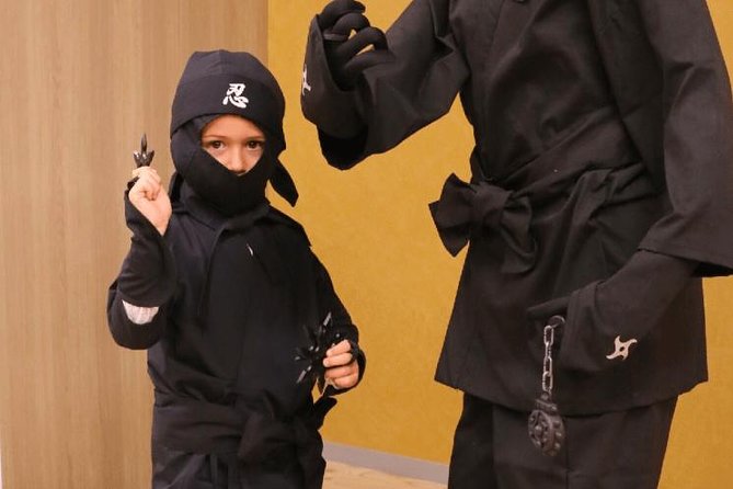 Ninja Experience in Tokyo Samurai Ninja Museum (Family & Kid )