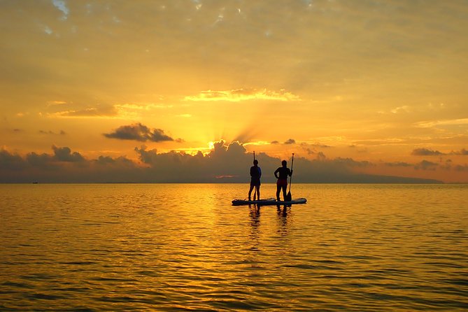 [Okinawa Miyako] [Evening] Twilight in the Sea of Silence... Sunset SUP / Canoe - Tour Overview