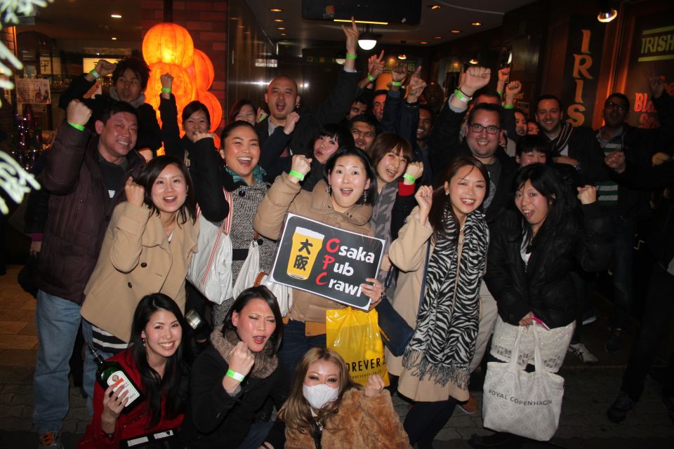 Osaka: Guided Pub Crawl - Activity Details