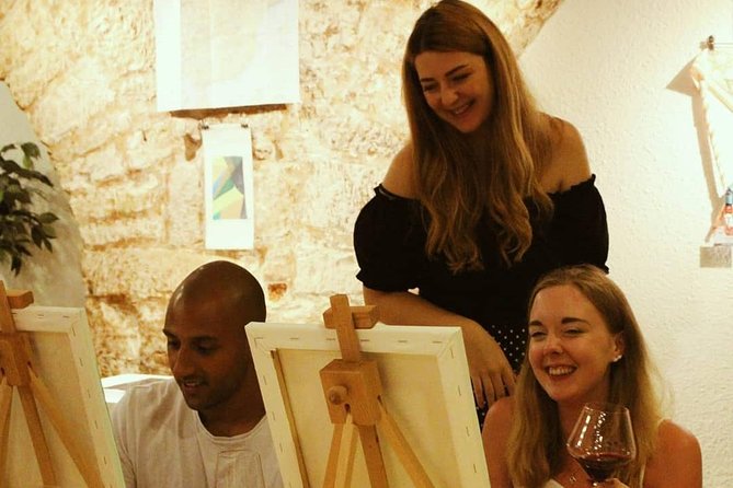 Painting Party at Art Bottega – Paint & Wine Studio in Split