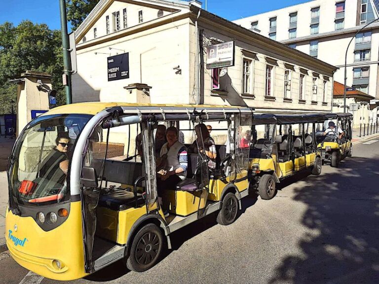 Private Krakow Old Town Golf Cart Tour With Audio-Guide