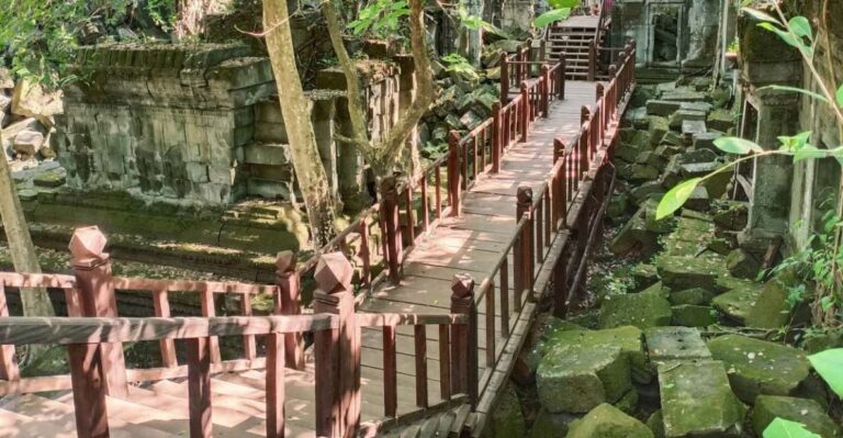 Private One Day Trip-Pyramid Temple Koh Ker and Beng Mealea