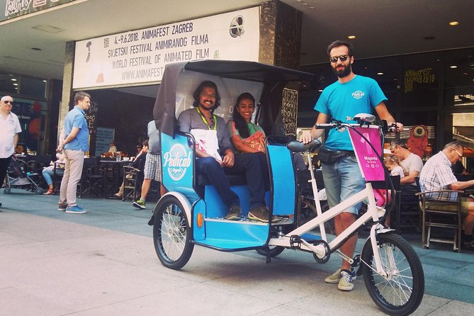 Private Zagreb Pedicab Tour