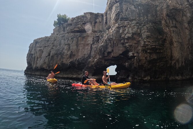Pula Kayak Tour: Explore Blue Cave With Kayak Snorkeling & Swimming
