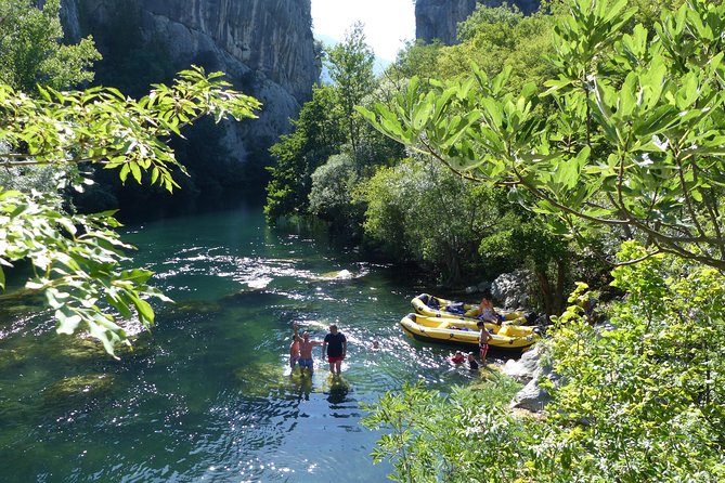 Rafting Experience in the Canyon of the River Cetina