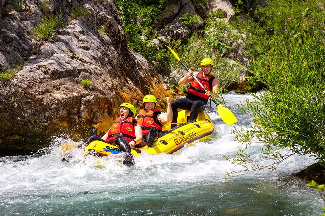Rapid Rafting on Cetina River From Split