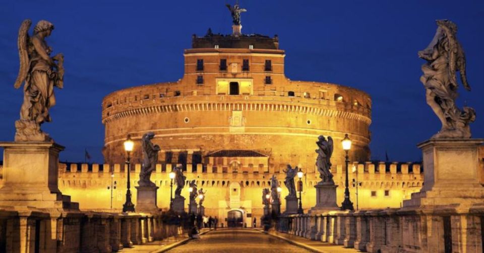 Rome by Night in Golf Cart. Pizza & Gelato 4 Hrs Tour