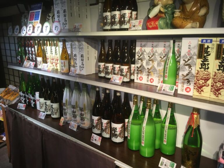 Sake Tasting: Educational Tour of Six Takayama Breweries
