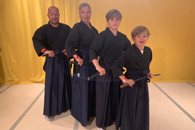 Samurai Sword Experience in Tokyo for Kids and Families - Experience Details