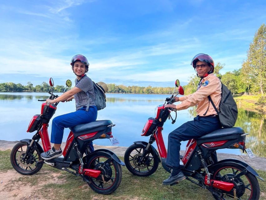 Siem Reap: Angkor Wat Sunrise E-bike Small Group Tour - Tour Duration and Guide Info