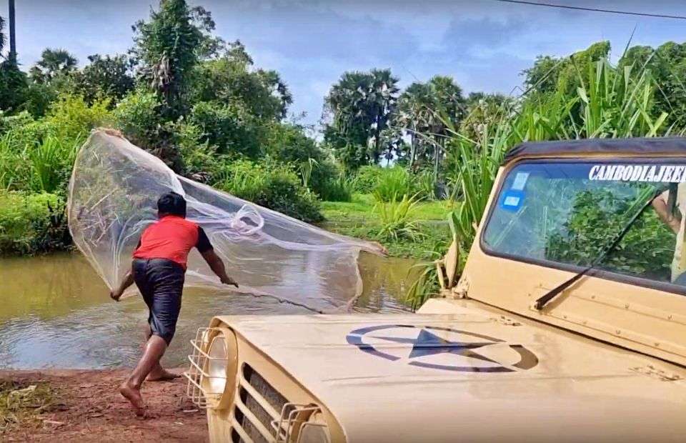 Siem Reap: Kompong Khleang Floating Village Jeep & Boat Tour