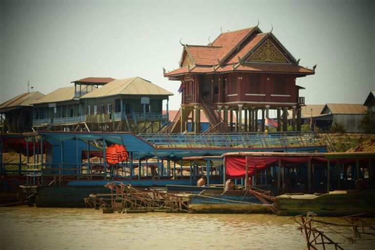 Siem Reap: Tonle Sap Boat Tour & ATV Ride W/ Hotel Transfers