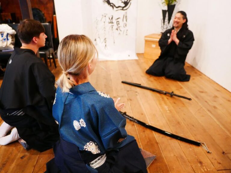 Tokyo: Authentic Samurai Experience, at a Antique House