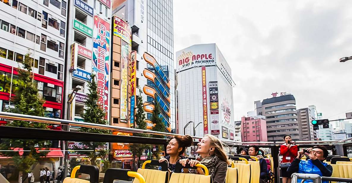 Tokyo: Hop-On Hop-Off Sightseeing Bus Ticket - Activity Details