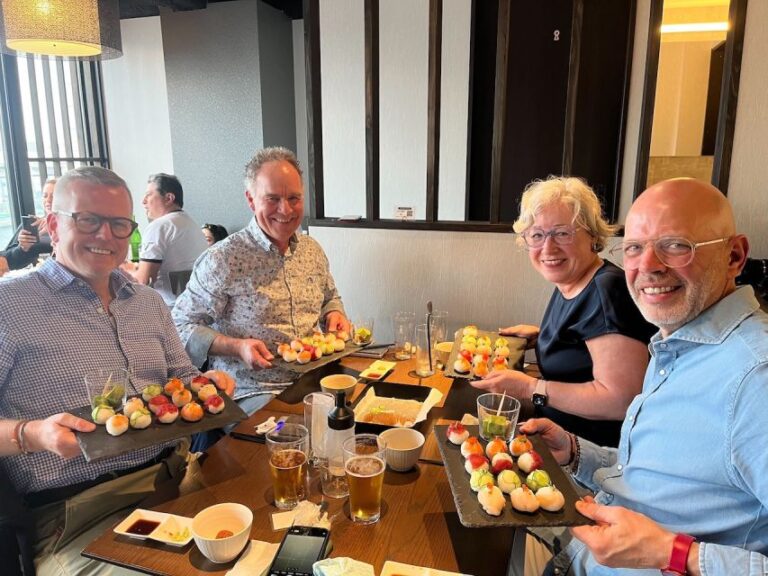 Tokyo: Maki Sushi Roll & Temari Sushi Making Class With Meal