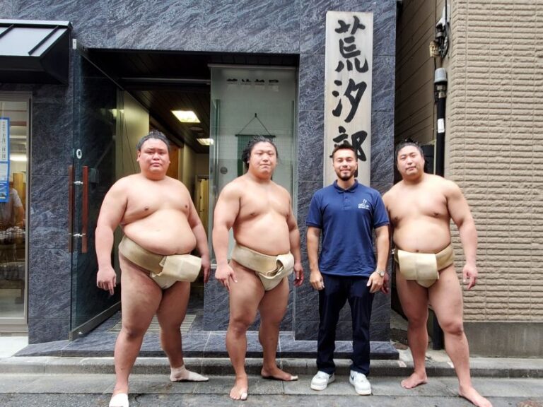 Tokyo: Sumo Wrestling Morning Practice With Live Commentary