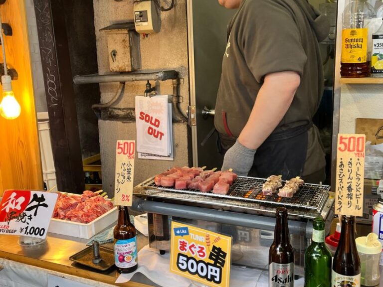 Tokyo: Tsukiji Fish Market Seafood and Sightseeing Tour
